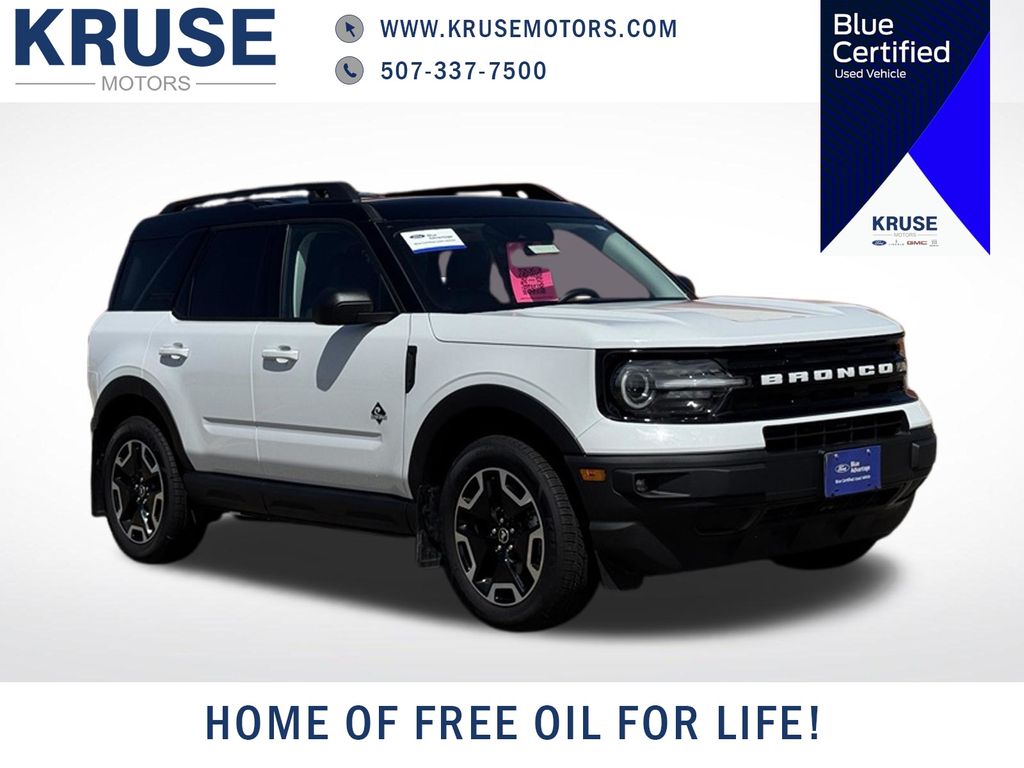 Certified 2024 Ford Bronco Sport Outer Banks with VIN 3FMCR9C64RRF66131 for sale in Marshall, Minnesota
