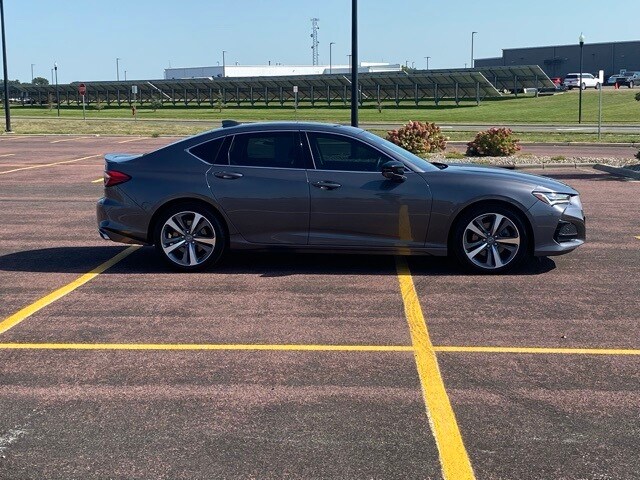 Used 2021 Acura TLX Advance Package with VIN 19UUB6F60MA011544 for sale in Marshall, MN