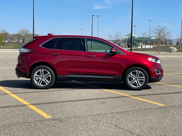 Used 2018 Ford Edge Titanium with VIN 2FMPK4K95JBC44430 for sale in Marshall, Minnesota