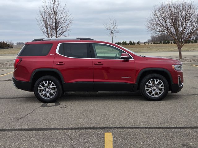 Used 2021 GMC Acadia SLT with VIN 1GKKNULS3MZ217966 for sale in Marshall, Minnesota