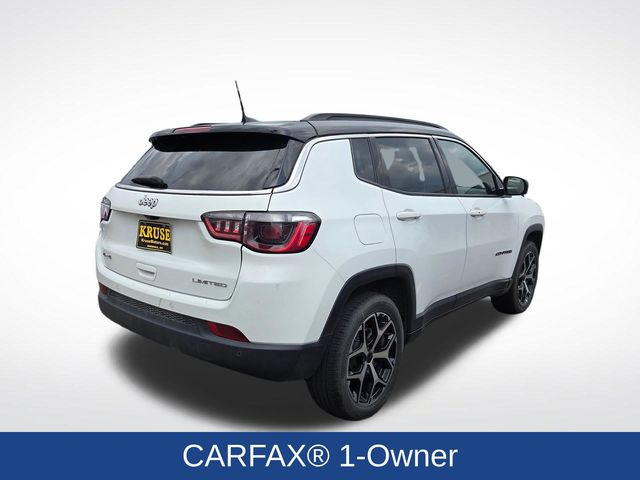 Used 2025 Jeep Compass Limited with VIN 3C4NJDCNXST514364 for sale in Marshall, Minnesota