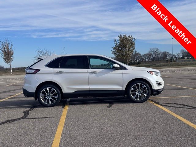 Used 2015 Ford Edge Titanium with VIN 2FMTK4K91FBC00110 for sale in Marshall, Minnesota