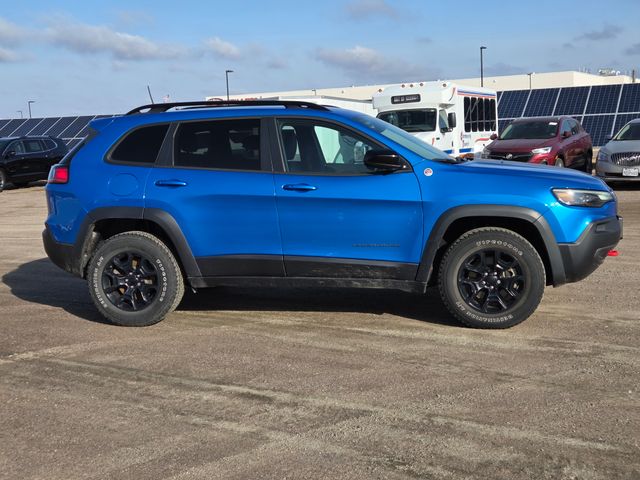 Used 2022 Jeep Cherokee Trailhawk with VIN 1C4PJMBX9ND516483 for sale in Marshall, Minnesota