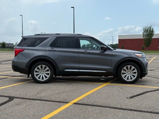 Used 2021 Ford Explorer Limited with VIN 1FMSK8FH9MGA05544 for sale in Marshall, Minnesota