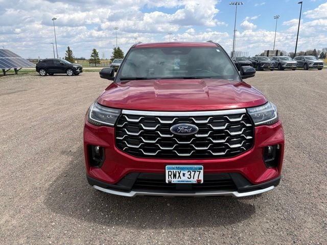 Used 2025 Ford Explorer Platinum with VIN 1FMUK8HH3SGB22278 for sale in Marshall, Minnesota