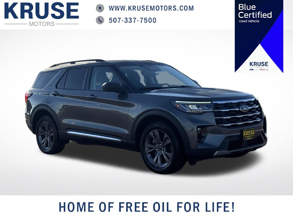 Certified 2025 Ford Explorer Active with VIN 1FMUK8DH4SGA51923 for sale in Marshall, Minnesota