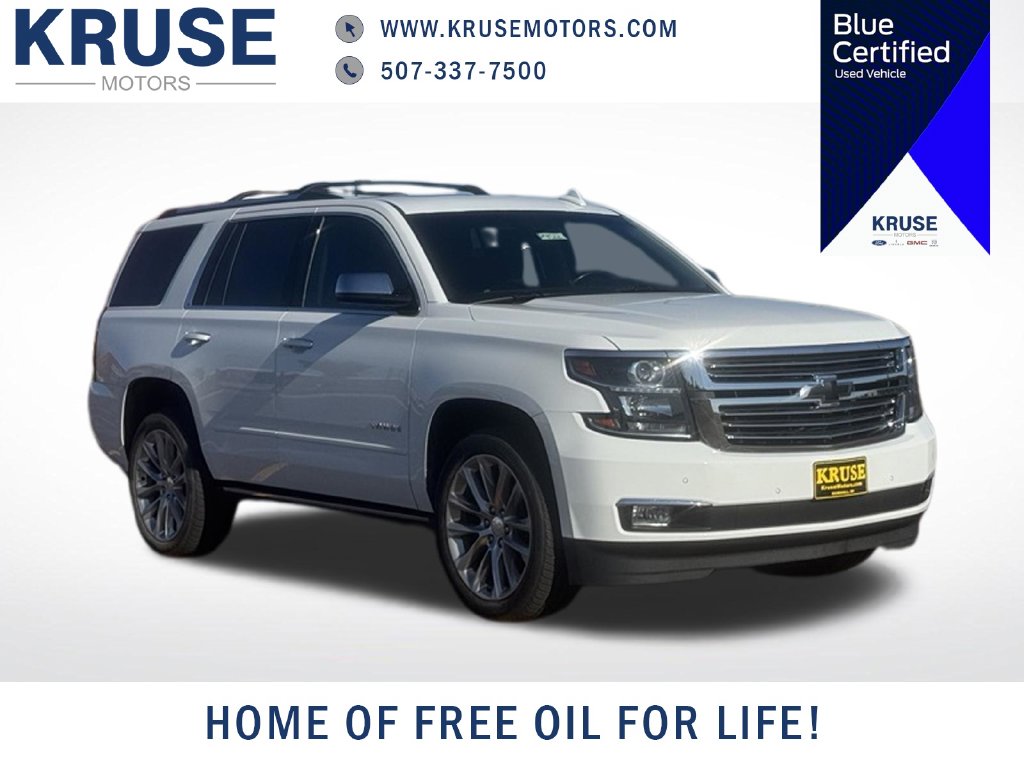 Certified 2019 Chevrolet Tahoe Premier with VIN 1GNSKCKJ3KR241017 for sale in Marshall, Minnesota