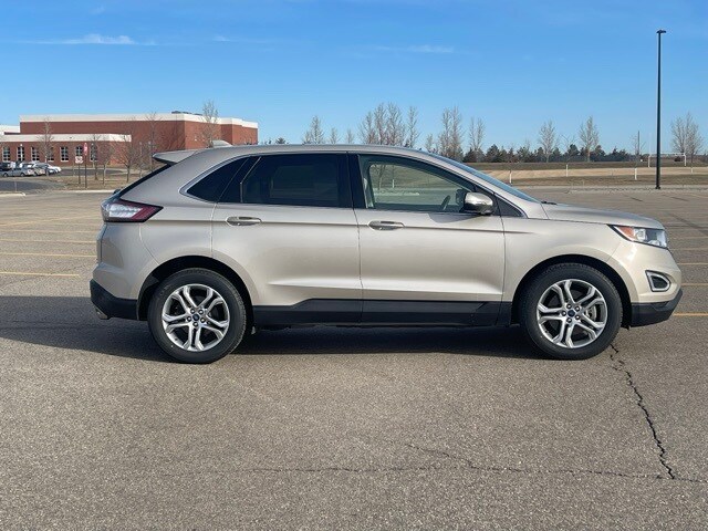 Certified 2018 Ford Edge Titanium with VIN 2FMPK4K9XJBB26129 for sale in Marshall, Minnesota