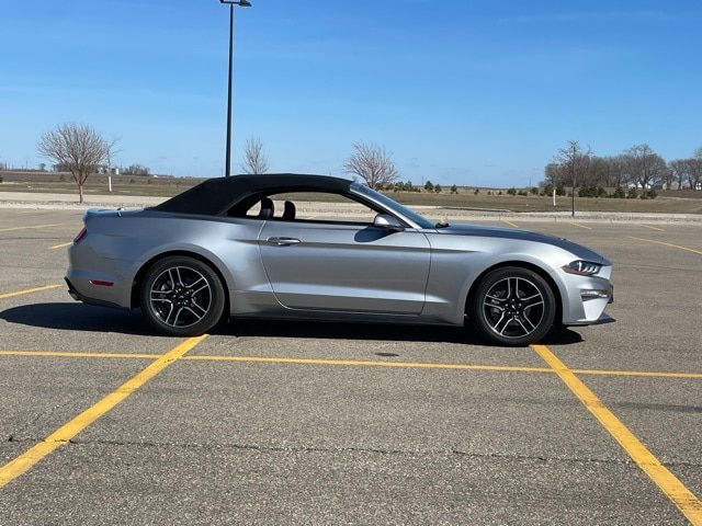 Used 2021 Ford Mustang EcoBoost Premium with VIN 1FATP8UH3M5121479 for sale in Marshall, Minnesota