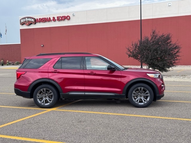 Used 2023 Ford Explorer XLT with VIN 1FMSK8DHXPGA97254 for sale in Marshall, Minnesota