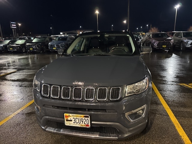 Used 2018 Jeep Compass Limited with VIN 3C4NJDCB3JT178349 for sale in Marshall, Minnesota