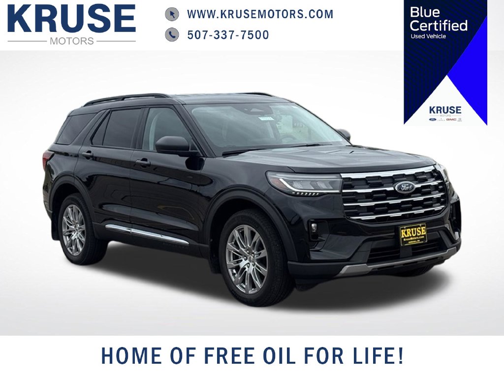 Certified 2025 Ford Explorer Active with VIN 1FMUK8DH5SGB41050 for sale in Marshall, Minnesota