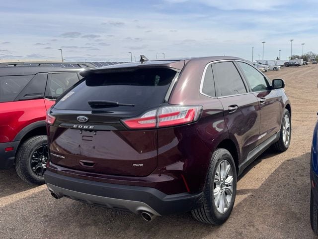 Used 2024 Ford Edge Titanium with VIN 2FMPK4K94RBA02000 for sale in Marshall, Minnesota