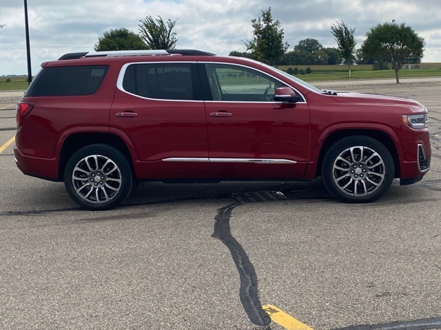 Used 2021 GMC Acadia Denali with VIN 1GKKNXLSXMZ232174 for sale in Marshall, MN