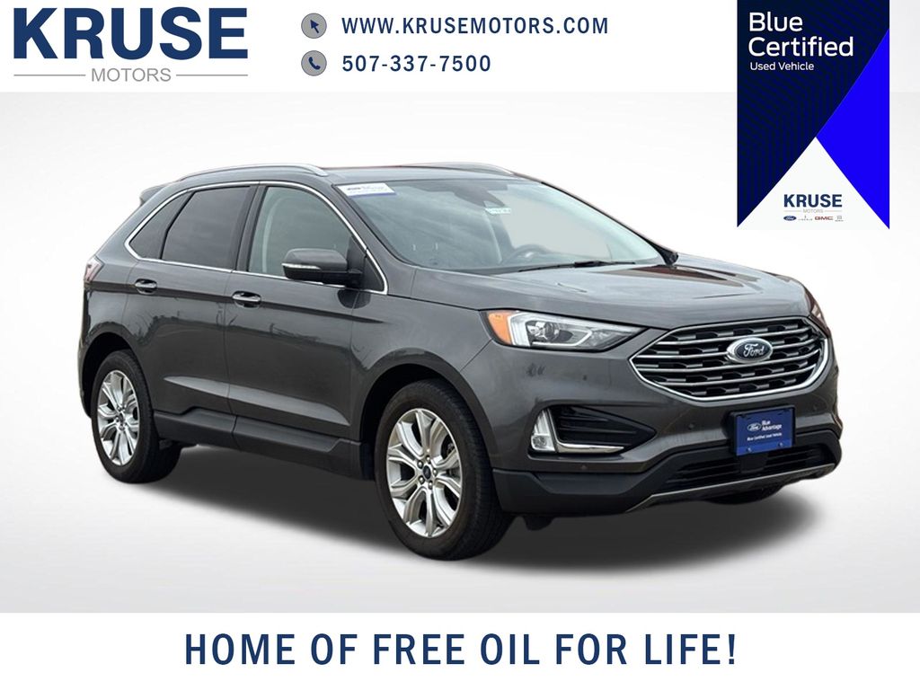 Certified 2020 Ford Edge Titanium with VIN 2FMPK4K91LBB67283 for sale in Marshall, Minnesota