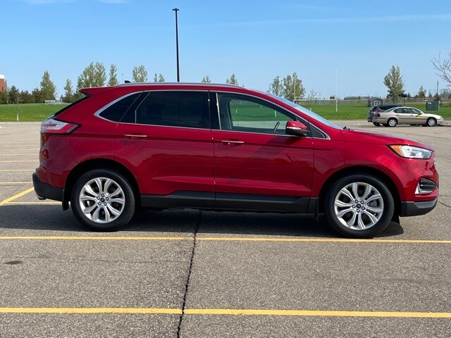 Used 2021 Ford Edge Titanium with VIN 2FMPK4K97MBA13534 for sale in Marshall, Minnesota