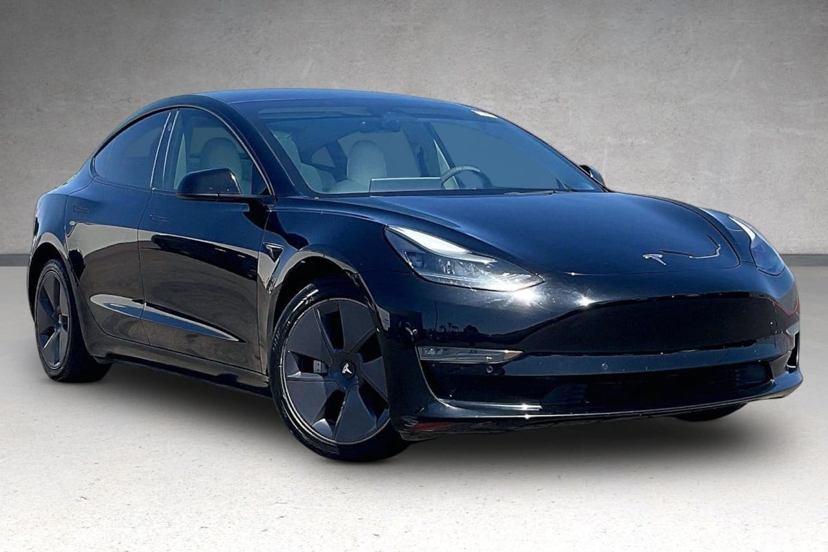 Used 2022 Tesla Model 3 Long Range with VIN 5YJ3E1EB8NF277051 for sale in San Diego, CA