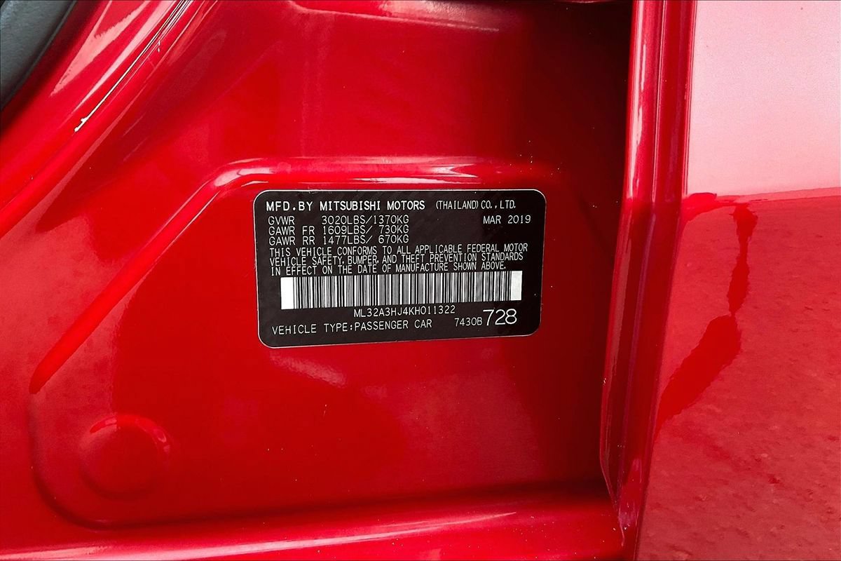 2019 Mitsubishi Mirage ES - Photo 9