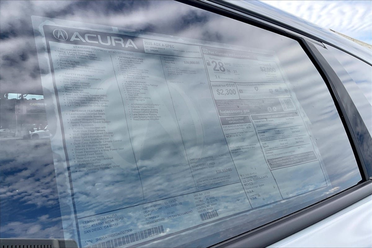 2025 Acura ADX A-Spec Package - Photo 14