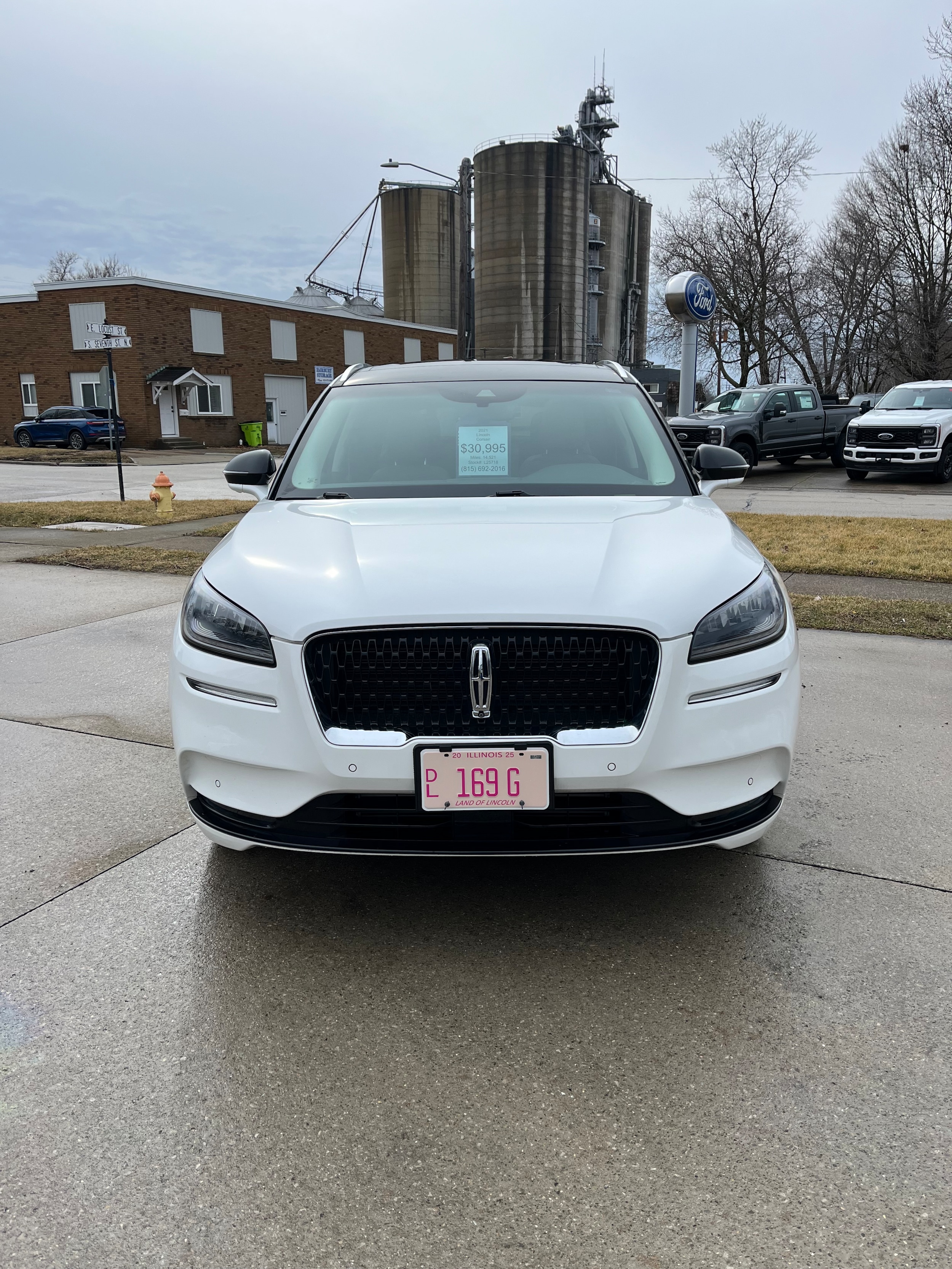 Used 2021 Lincoln Corsair Reserve with VIN 5LMCJ2DH8MUL25718 for sale in Fairbury, IL