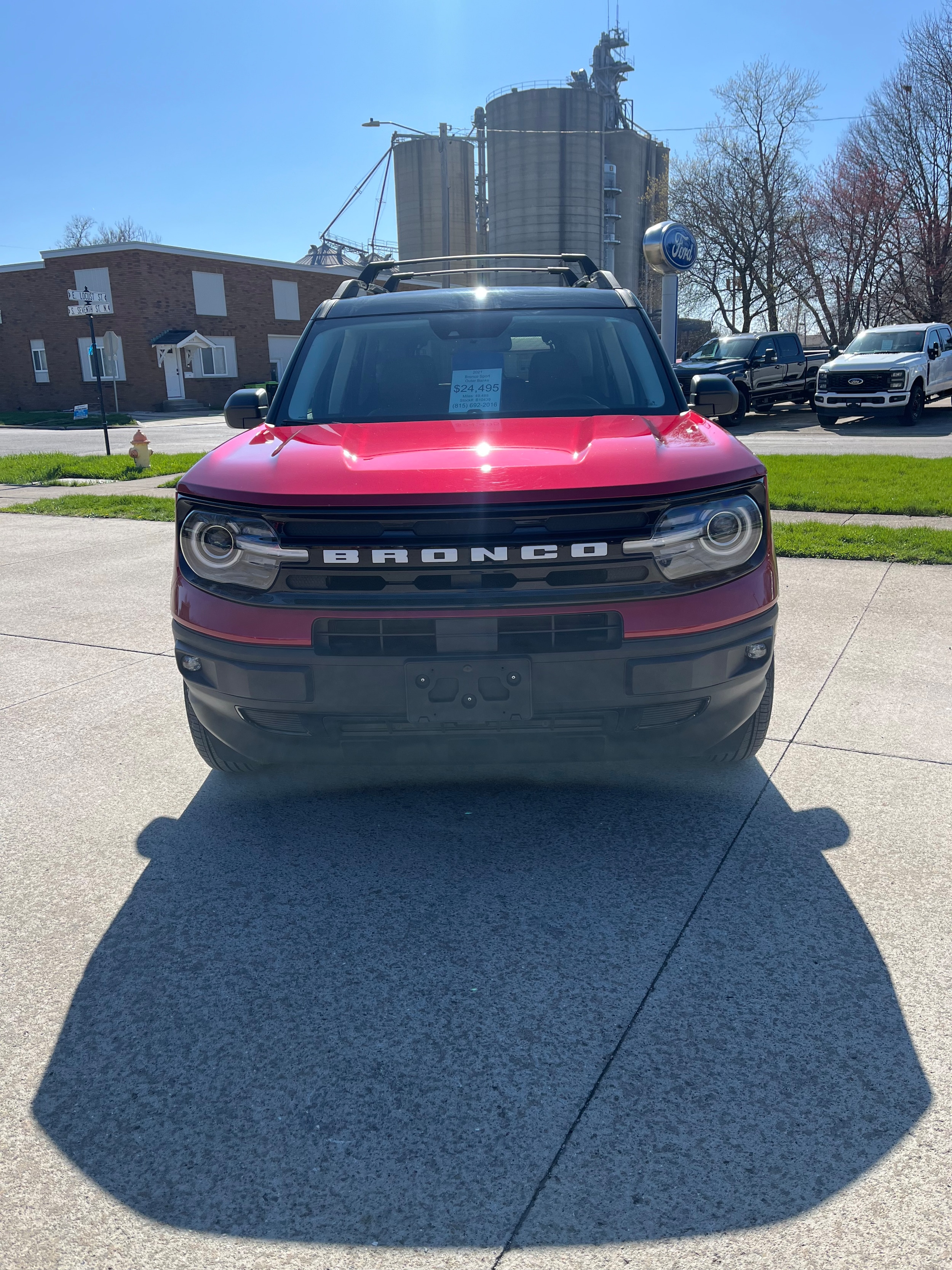 Used 2021 Ford Bronco Sport Outer Banks with VIN 3FMCR9C69MRB10439 for sale in Fairbury, IL