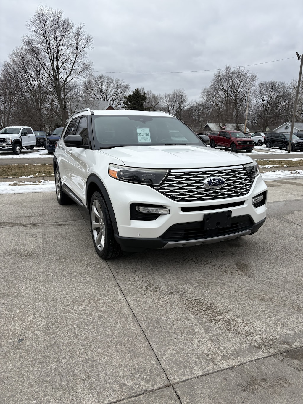 Used 2020 Ford Explorer Platinum Platinum 4WD
