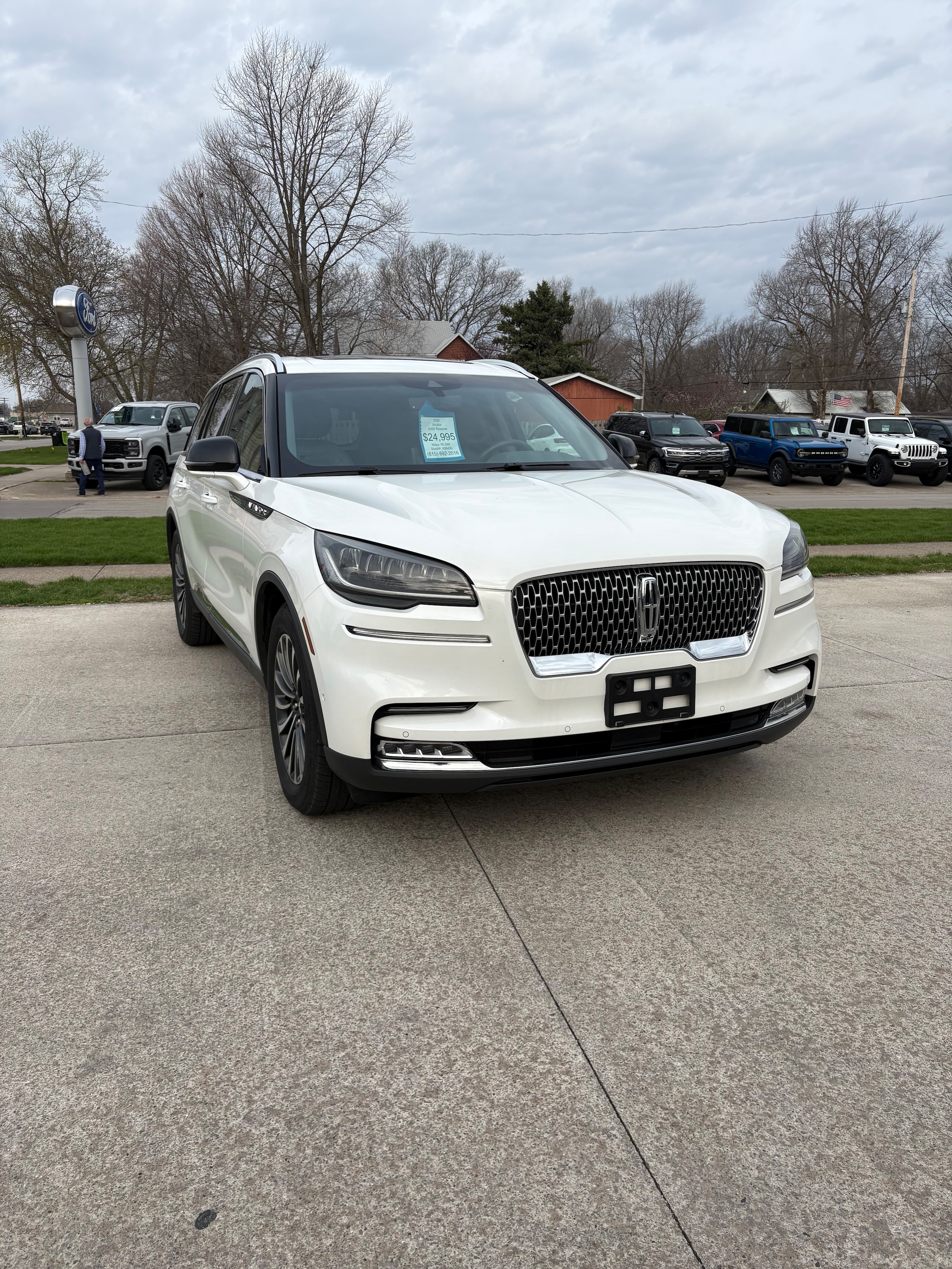 2020 Lincoln Aviator Reserve