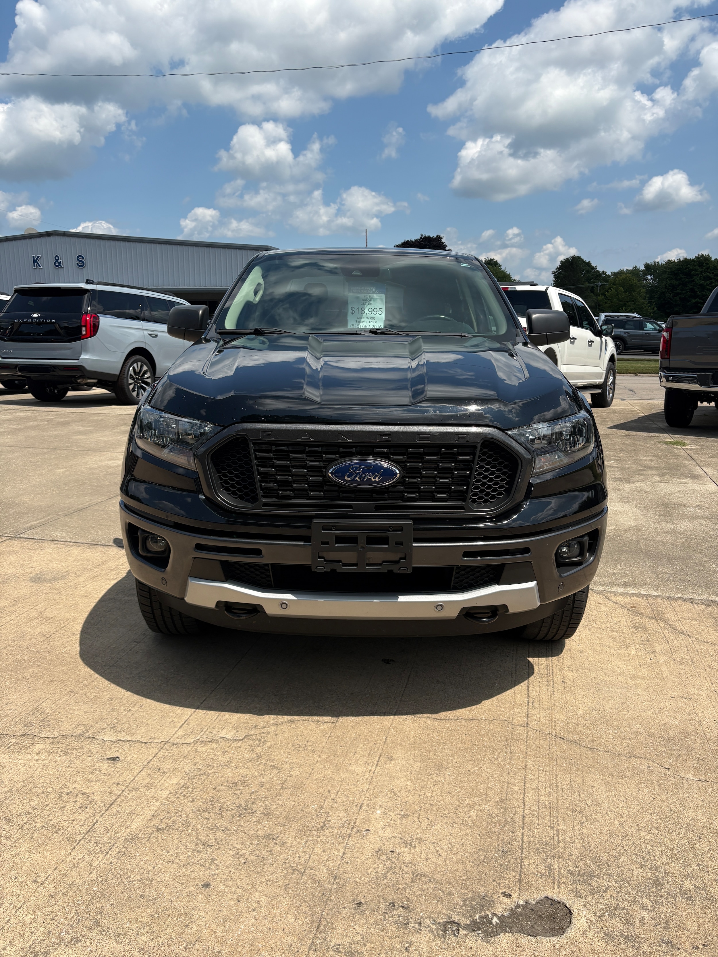 Used 2019 Ford Ranger XLT with VIN 1FTER4FH2KLB12980 for sale in Fairbury, IL