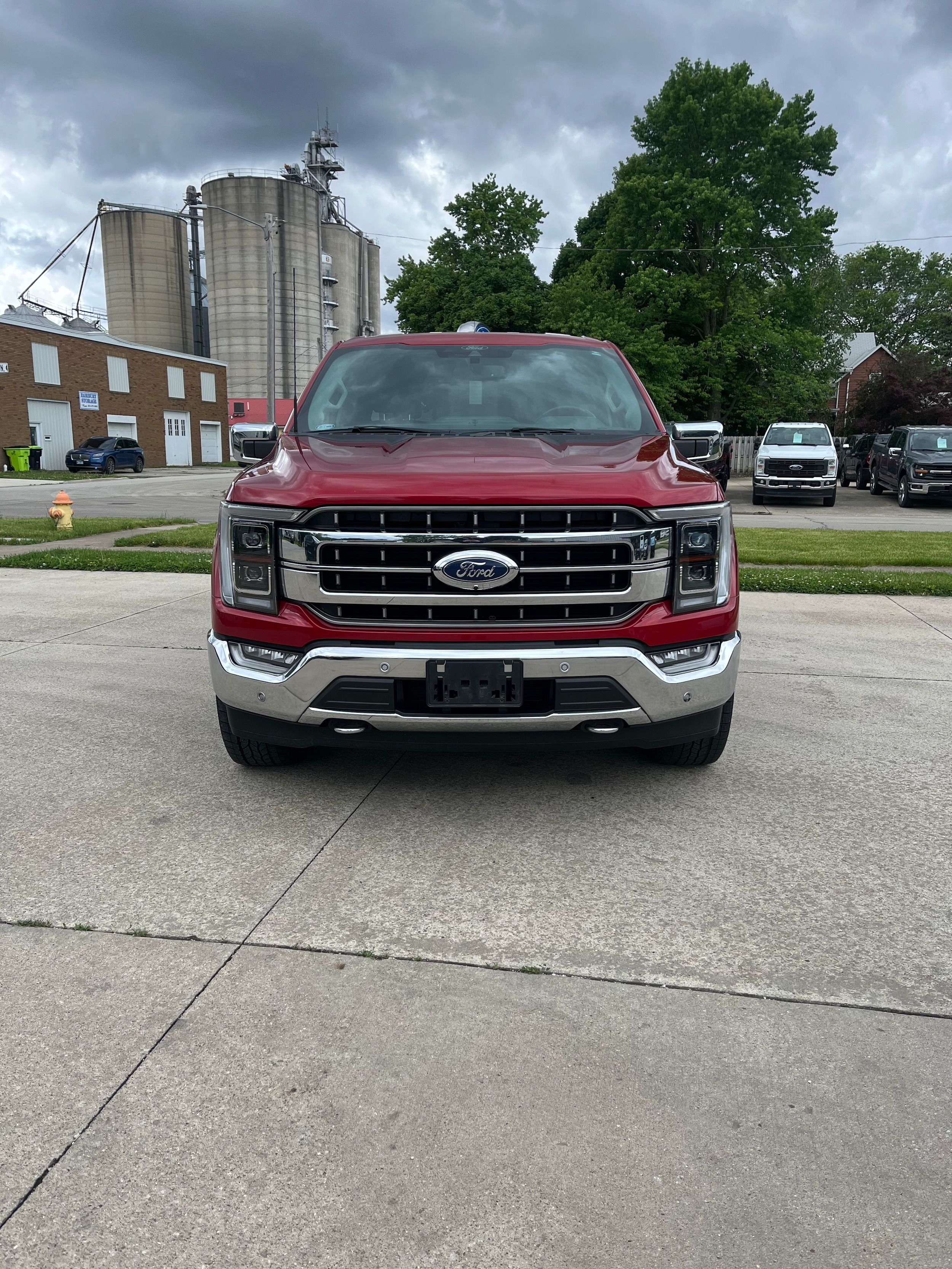 Used 2022 Ford F-150 Lariat with VIN 1FTFW1E82NKD49072 for sale in Fairbury, IL