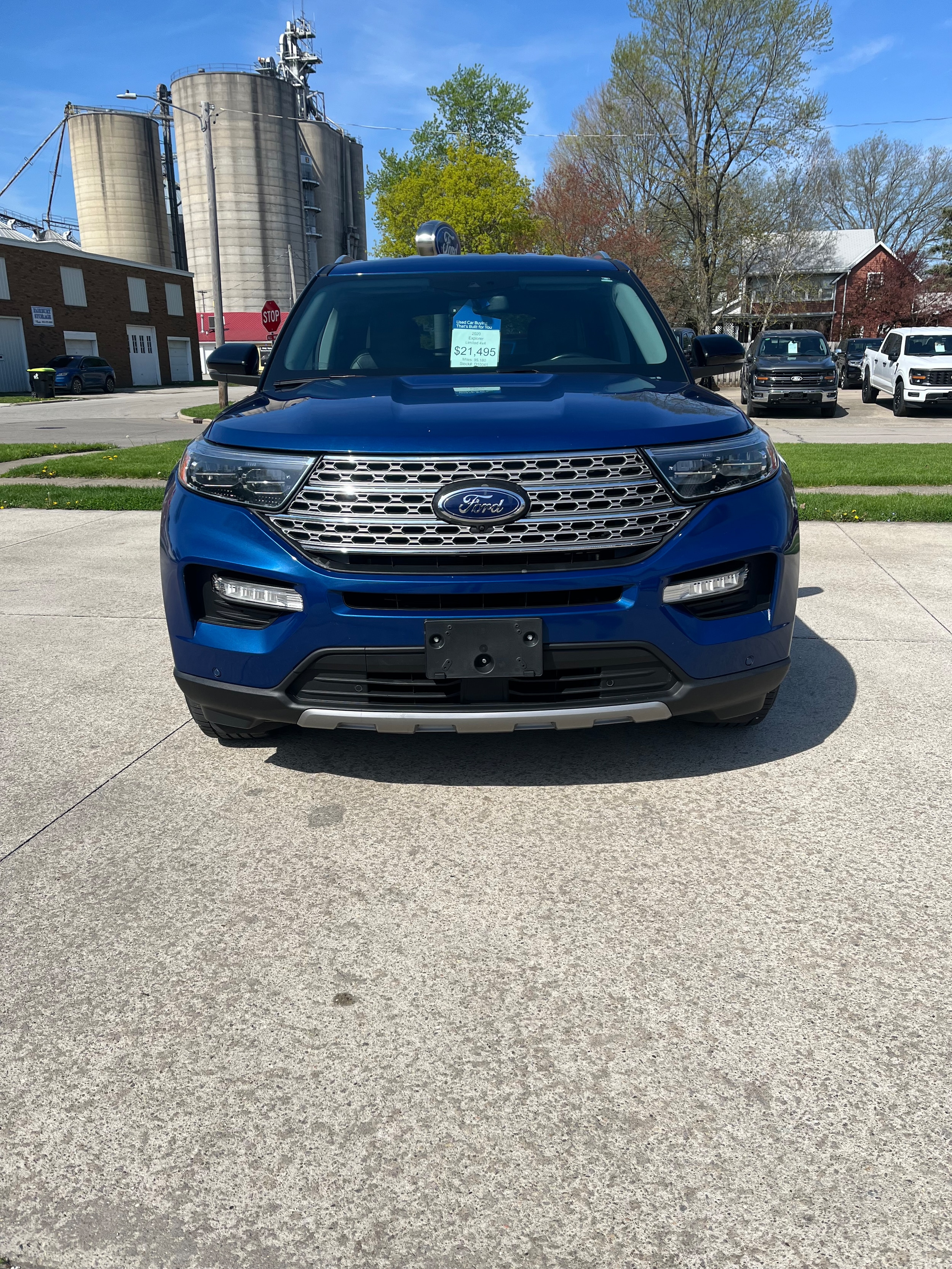 Used 2020 Ford Explorer Limited with VIN 1FMSK8FH9LGD10041 for sale in Fairbury, IL