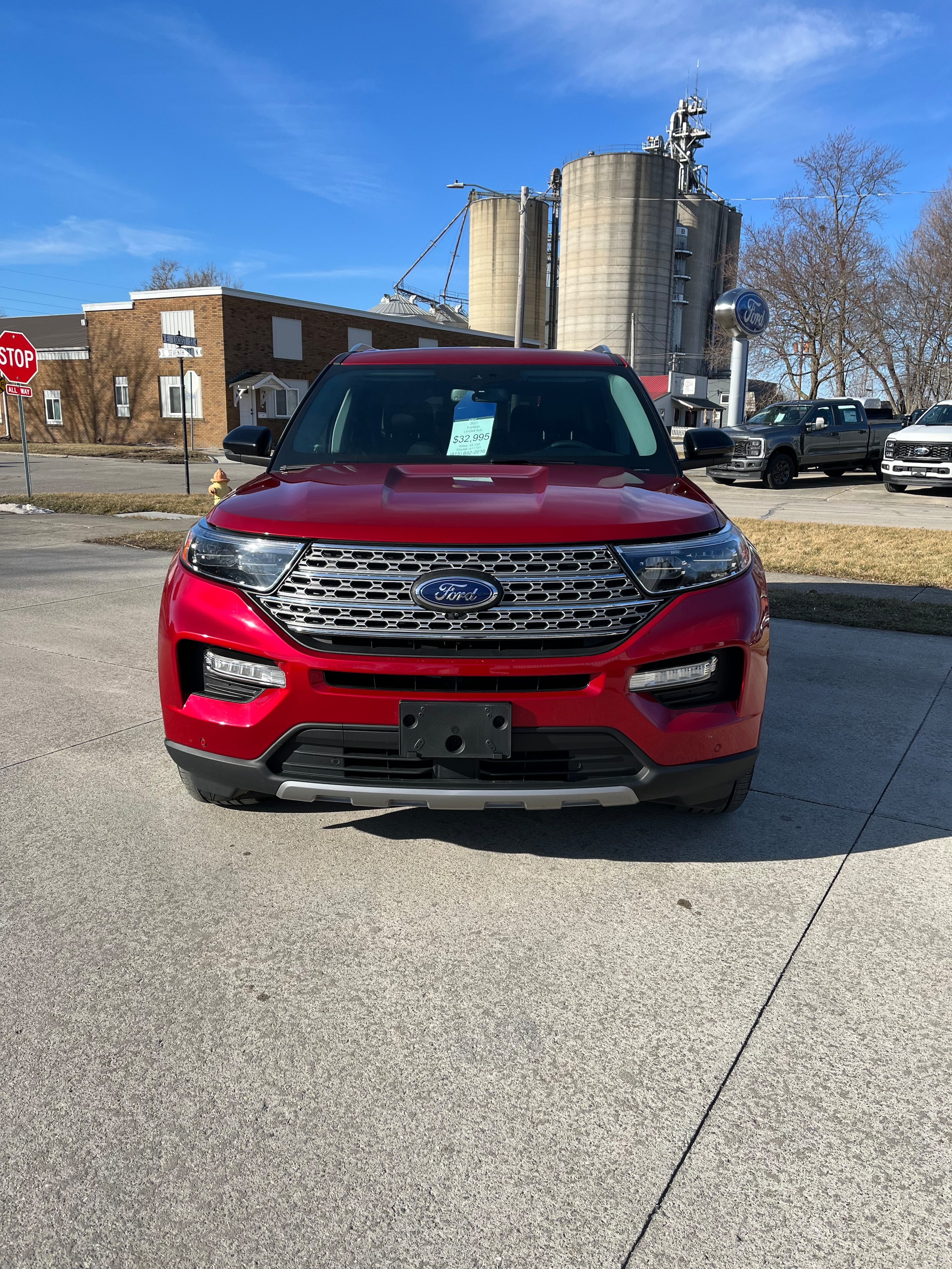 Used 2021 Ford Explorer Limited with VIN 1FM5K8FWXMNA11151 for sale in Fairbury, IL