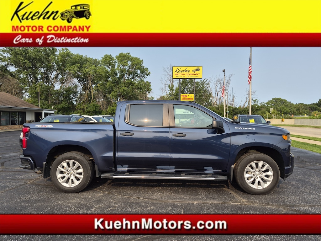 Used 2021 Chevrolet Silverado 1500 Custom Truck Crew Cab