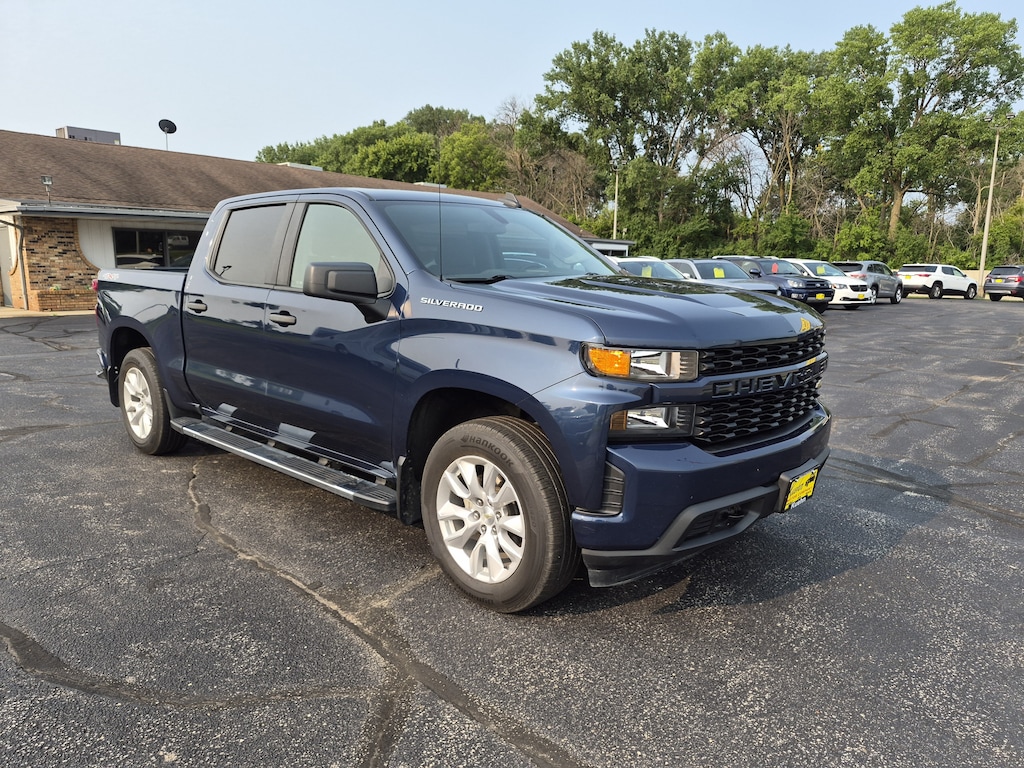Used 2021 Chevrolet Silverado 1500 Custom Truck Crew Cab