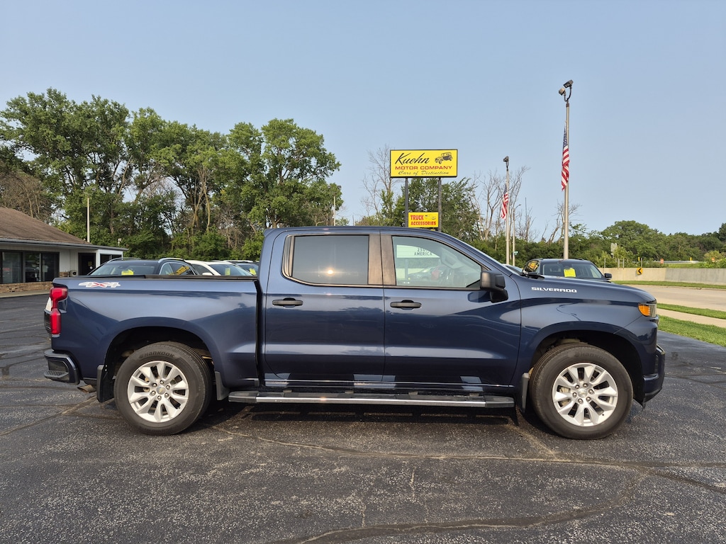 Used 2021 Chevrolet Silverado 1500 Custom Truck Crew Cab