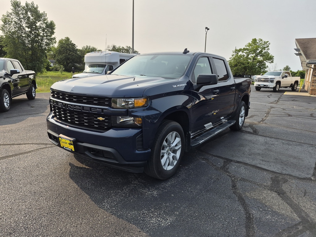 Used 2021 Chevrolet Silverado 1500 Custom Truck Crew Cab