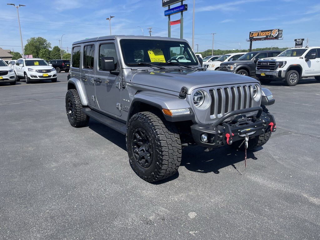 Used 2021 Jeep Wrangler Unlimited Sahara SUV