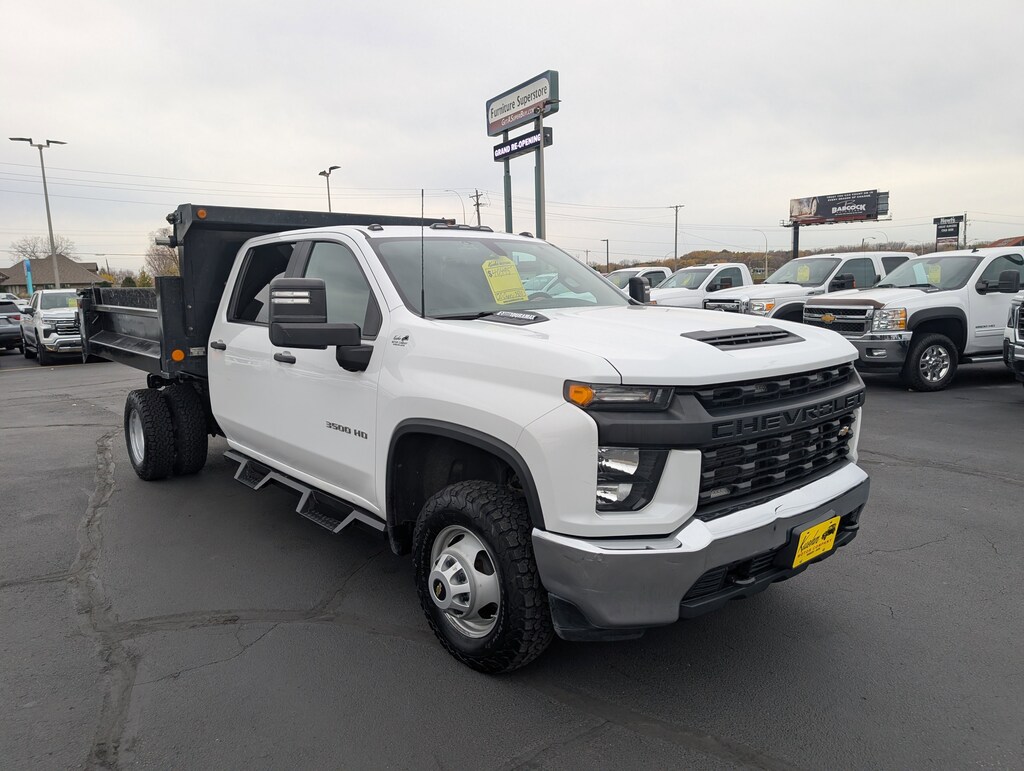 Used 2020 Chevrolet Silverado 3500HD Chassis Work Truck Truck Crew Cab