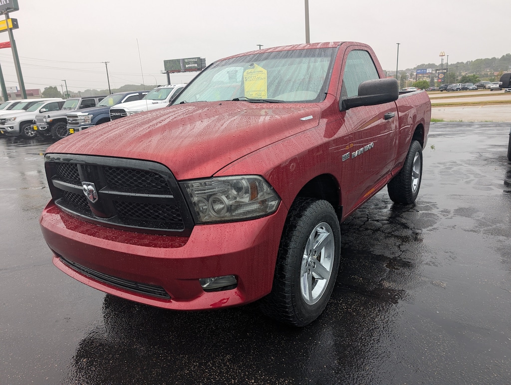 Used 2012 Ram 1500 ST 4x4 6.4ft Truck Regular Cab