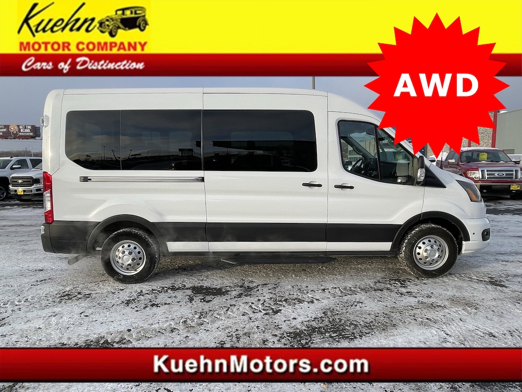 Used 2024 Ford Transit-350 Passenger Wagon Medium Roof Van