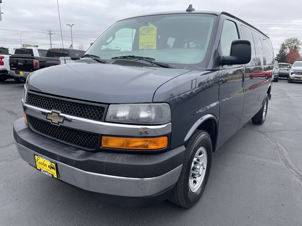 Used 2017 Chevrolet Express 3500 LT Van Extended Passenger Van