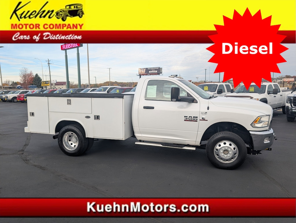 Used 2018 Ram 3500 Chassis Tradesman/SLT Truck Regular Cab