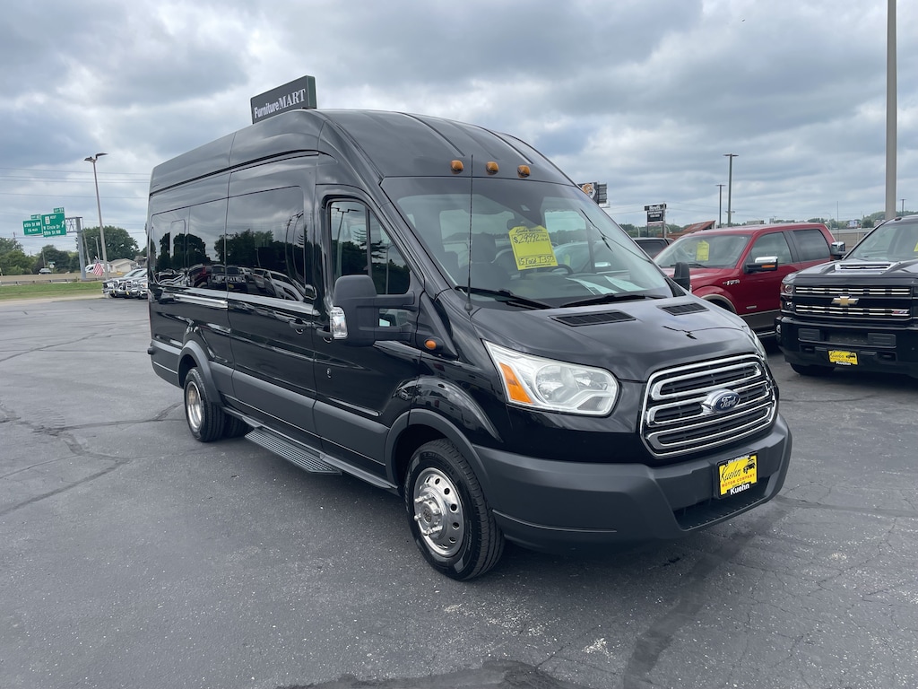 Used 2015 Ford Transit-350 Wagon High Roof HD Extended-Length Wagon