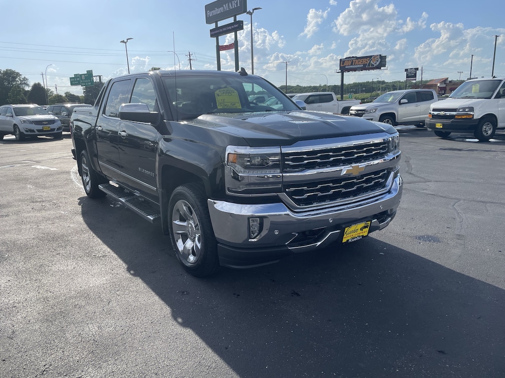 Used 2018 Chevrolet Silverado 1500 LTZ w/1LZ Truck Crew Cab