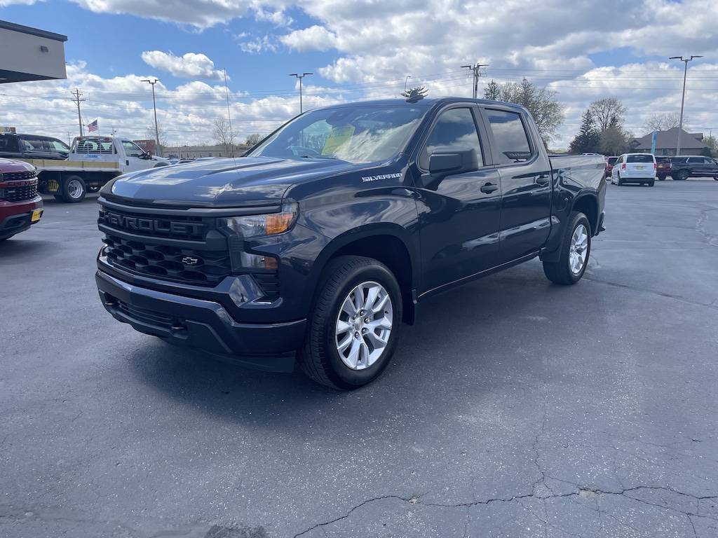 Used 2022 Chevrolet Silverado 1500 Custom Truck Crew Cab