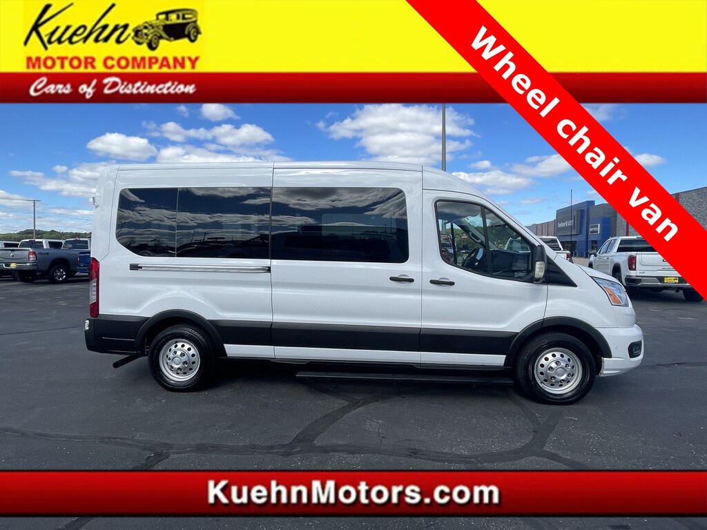 Used 2021 Ford Transit-350 Passenger Wagon Medium Roof Van