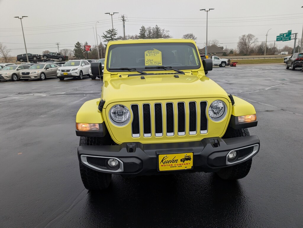 Used 2023 Jeep Wrangler 4-DOOR SAHARA 4X4 SUV
