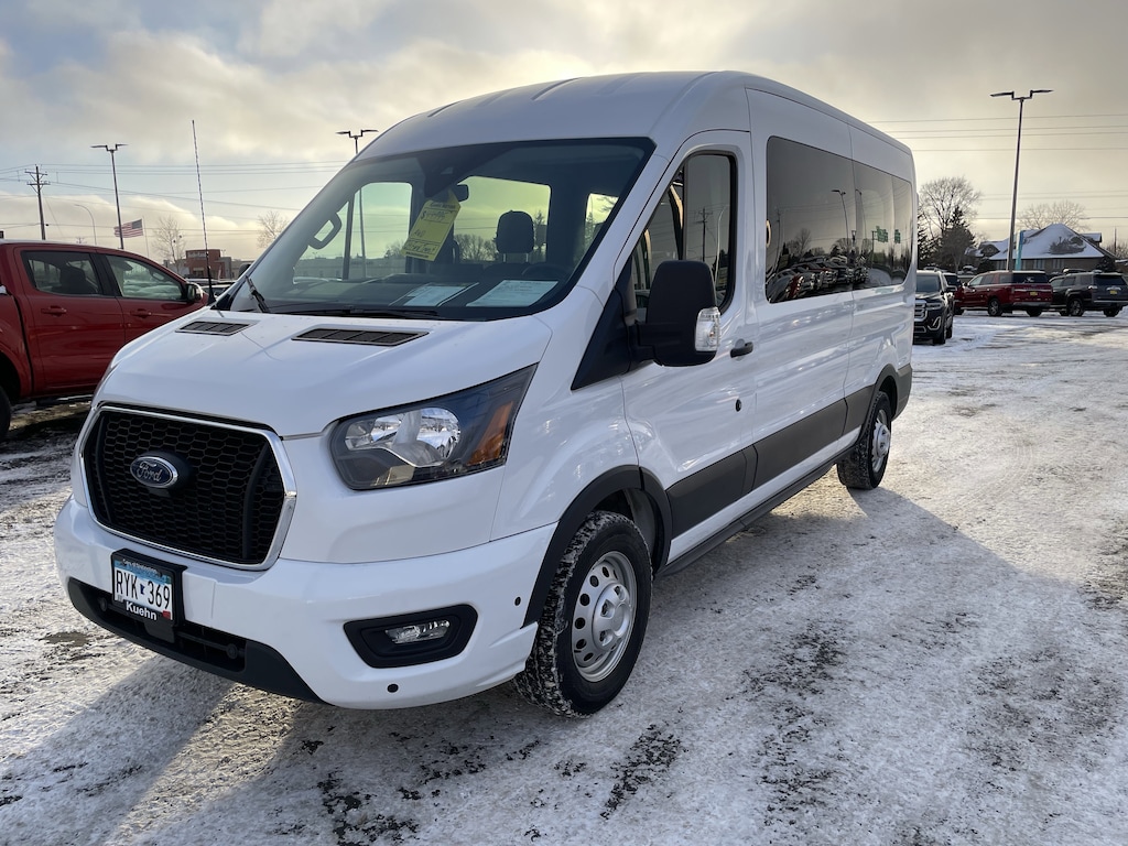 Used 2024 Ford Transit-350 Passenger Wagon Medium Roof Van