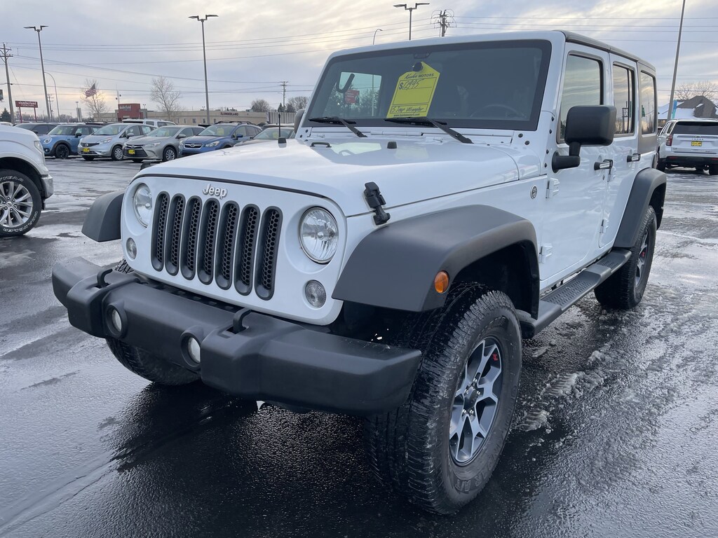 Used 2015 Jeep Wrangler Unlimited Sport 4x4 SUV