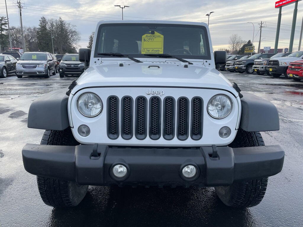 Used 2015 Jeep Wrangler Unlimited Sport 4x4 SUV