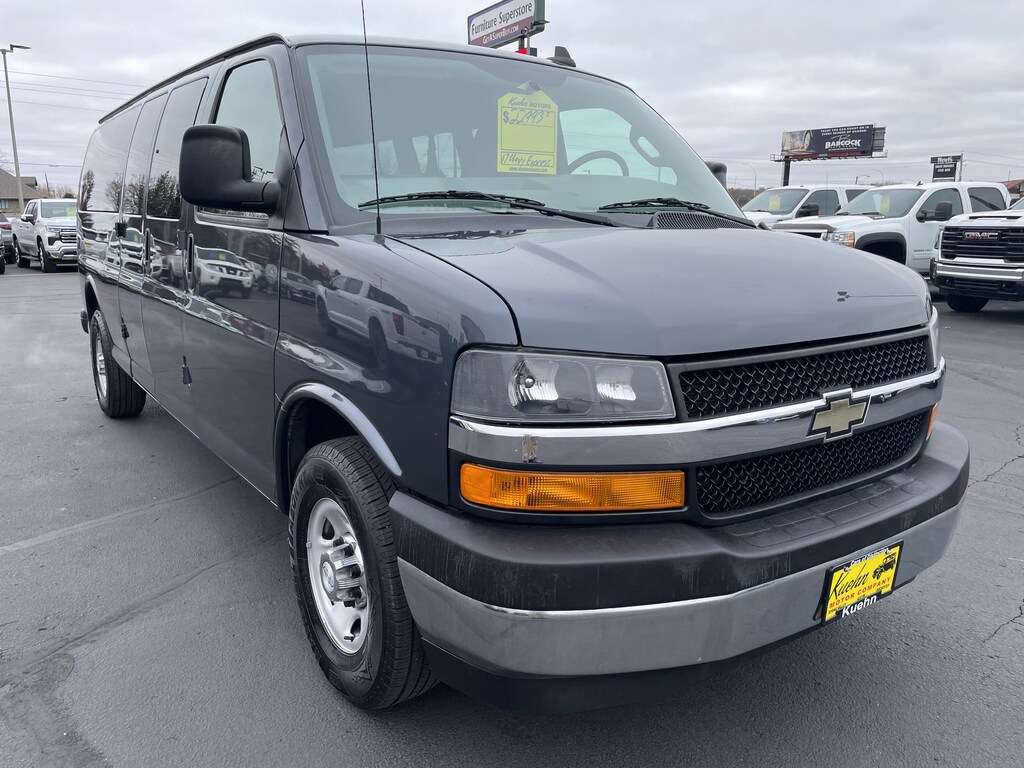 Used 2017 Chevrolet Express 3500 LT Van Extended Passenger Van